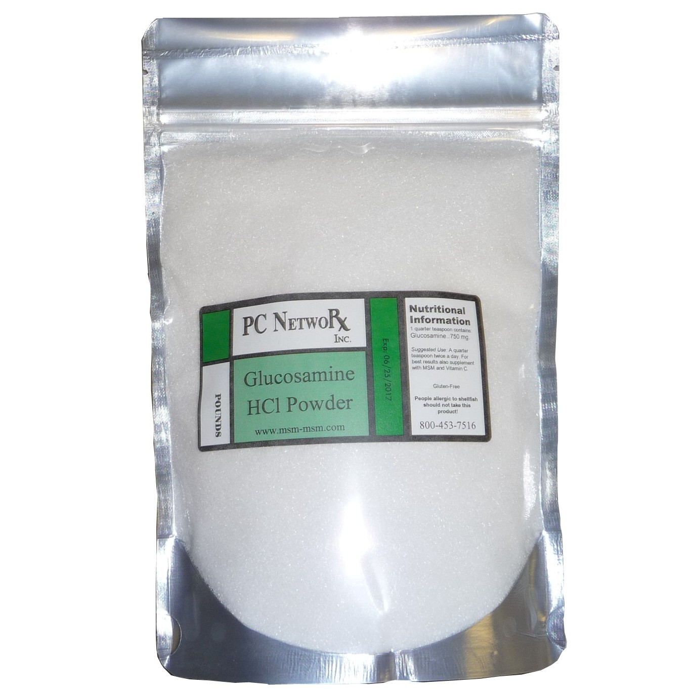 Half Pound Bulk Glucosamine HCl Powder