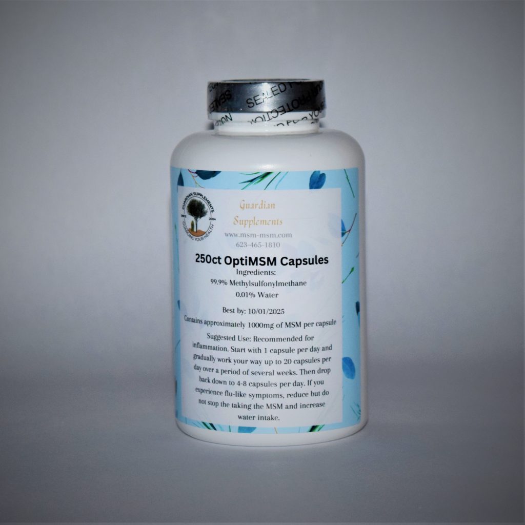 250ct Bottle OptiMSM® 1000 mg Capsules