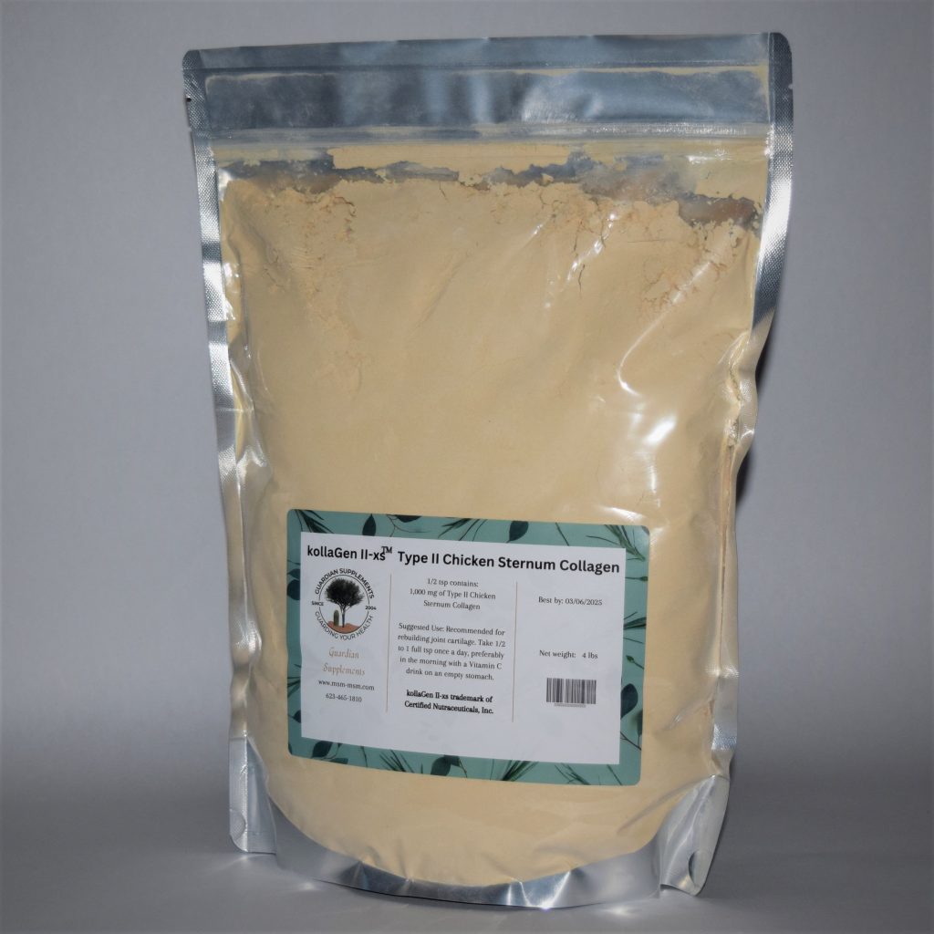 4 lb kollaGen II-xs Type II Chicken Sternum Collagen Powder
