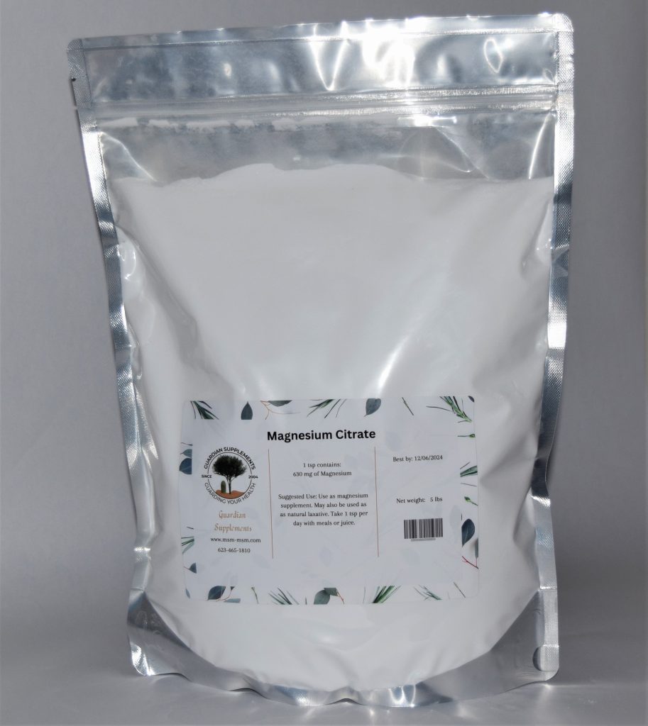5 lb Bulk Magnesium Citrate Powder